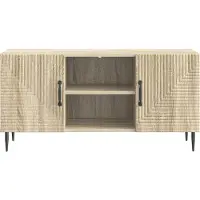 vidaXL TV Kast Sonoma Eiken 102 x 34,5 x 50 cm Bewerkt hout