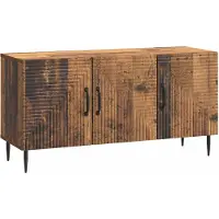 vidaXL TV Kast Oud hout 99 x 34,5 x 50 cm Bewerkt hout