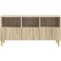 vidaXL TV Kast 102 x 34,5 x 50 cm Sonoma Eiken Bewerkt hout