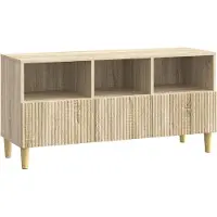 vidaXL TV Kast met lade Sonoma Eiken 102 x 34,5 x 50 cm Bewerkt hout