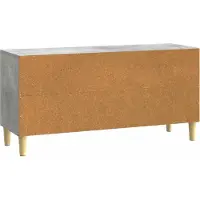 vidaXL TV Kast 102 x 34,5 x 50 cm Betongrijs Bewerkt hout
