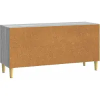 vidaXL TV Kast 102 x 34,5 x 50 cm Grijs sonoma Bewerkt hout