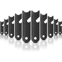 Ren Brandblusset - Firesteel - Vuurmaker - Zwart - 9cm x 7cm x 1cm