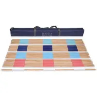 Ubergames XXL Mega Mikado - 33 Pick Up Sticks - FSC-Pijnhout - In Luxe Tas - 150 CM