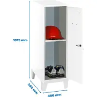 Simonlocker Montadas Dism.mini+ban+pies Locker 1015x400x500 Mm