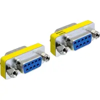 DeLOCK RS232 koppelstuk - 9-polig serieel female naar 9-polig serieel female