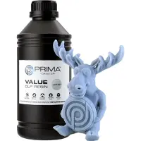 PrimaCreator Value UV / DLP Resin - 1 kg - Light Grey