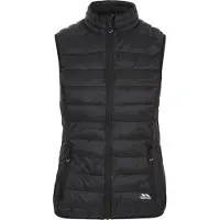 Trespass Vrouwen, Buitenjas, Teeley Vouwvest (L), Zwart, L