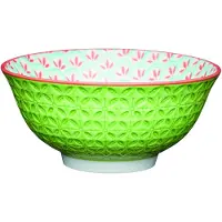 Kitchencraft Keramische Kom Met Geometrische Print