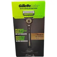 Gillette Labs - Black & gold EDITION - Scheerapparaat Labs - met exfoliërend scheermes