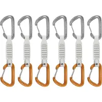 Mammut - Klimsetjes - Sender Wire 12 cm 6 Pack voor Unisex - Wit