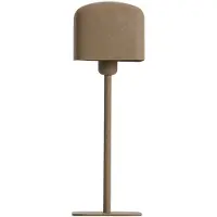 Light & Living Nachtkastlamp Elenie 15x15cm Mat Donker Bruin