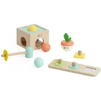 Classic World houten speelgoed box baby 6-12 maanden educatief.