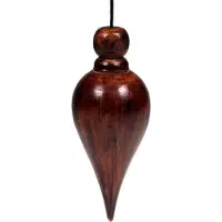 Phoenix Pendel hout druppelvorm - 7 - 14 - Hout