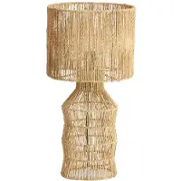 Light & Living Tafellamp Ø28x56 cm TIDEA jute naturel