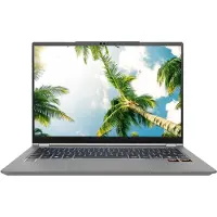 Skikk Green 7 AMD - 14 inch aluminium laptop met AMD Ryzen AI 7 350, 16GB DDR5, 1TB SSD, Radeon 860M, 3K 120Hz-scherm, WiFi 6E en USB-C-opladen.