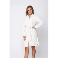 Rebelle MyRebelle - Badjas - Sunny Holiday - Badstof - Ecru - Maat L