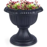 By Lille Vilde Bloempot antraciet 2 delig
