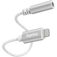 Hama Adapter Aux - - 00201523 - Lightning - 3,5 mm - Wit
