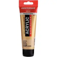 Royal Talens Amsterdam acrylverf - 120 ml - lichtgoud 802