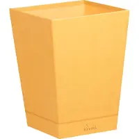 Rhodia prullenbak Rhodiarama, oranje, Italiaans kunstleder, 240×240×320 mm