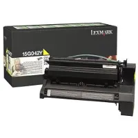 Lexmark 15G042Y toner geel hoge capaciteit (origineel)