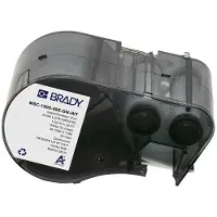 Brady M5C-1500-595-GN-WT tape vinyl wit op groen 38,1 mm x 7,62 m (origineel)