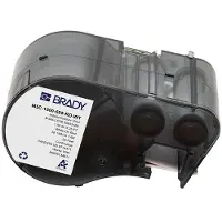 Brady M5C-1500-595-RD-WT tape vinyl wit op rood 38,1 mm x 7,62 m (origineel)