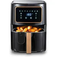 Ren Airfryer XXL - Mini-oven - Heteluchtfriteuse - Zwart - 36cm x 40cm x 36cm