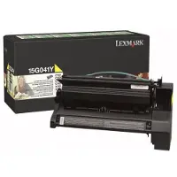 Lexmark 15G041Y toner geel (origineel)