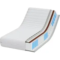 vidaXL Matras 60 x 120 cm Wit