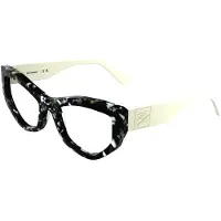 Karl Lagerfeld Bril - - KL6211 - Acetaat - Marmer zwart (Noir) - 55/17/140