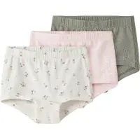Name it Onderbroek jade groen / rosa / wit