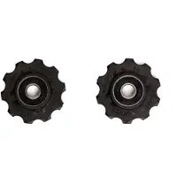 Elvedes roues dérailleurs 10 dents 8S noir 2 pièces