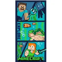 Aymax Explore strandlaken 70 x 140 cm - mine craft badlaken - handdoek
