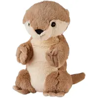 Greenlife value gmbh Warmies: Knuffelbaar verwarmbaar pluche knuffel met lavendelgeur, ottermodel