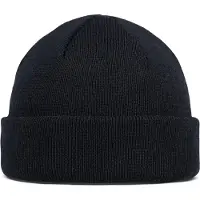 Buff - Knitted Beanie Lilon Fisherman - Muts One Size, zwart
