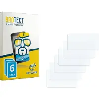 BROTECT - Screenprotector voor Krunia MT88 5" - Folie Beschermfolie transparant 6 Stuks