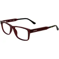Lacoste L2977 N 54/16/150 Transparant bordeaux Bio inj-g820 MAN L2977 N