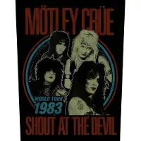 Motley crue Embleem - Shout at the devil - voor Geen - meerkleurig - Maat Standard