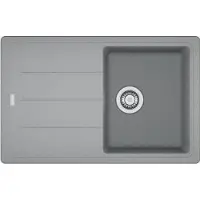 Franke Basis - BFG 611-78 Fragraniet spoelbak, 78x50 cm, steengrijs 114.0285.186