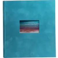 Exacompta Boekgebonden fotoalbum 60 witte pagina's Skandi - Turkoois - 16178E