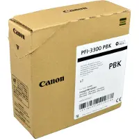 Canon PFI-3300PBK Inktcartridge Foto-zwart