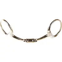 Jansen Bustrens Gold, dubbel gebroken, oval-link 12.5