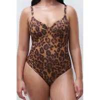 Chantelle Sw 1p Underw. Covering Wild Leopard Maat: F80 | Badpakken Outlet | Dames
