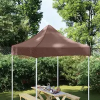 Prolenta Maison Exclusive - Partytentdak, bruin, 2x2 meter, 270 g/m²