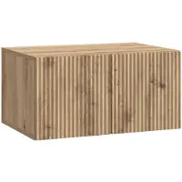vidaXL Wandmontage TV-kast 59,5 x 41 x 30 cm Artisanaal eiken