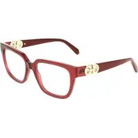 Ferragamo SF3056 55/18/145 Transparant wijn Acetaat DAMES SF3056