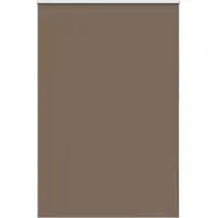 vidaXL Rolgordijn verduisterend koffie 160x230 cm stofbreedte 156,6 cm