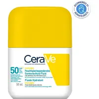 CeraVe Sun Fluide Solaire Hydratante Invisible Spf50 50 ml Zonnegel
